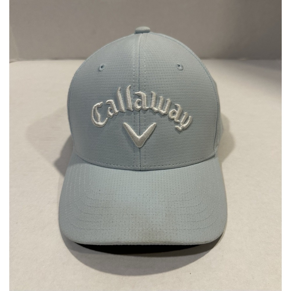 Callaway Performance Pro Odyssey Golf Hat Adjustable Light Blue White Logo